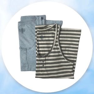 Tommy Hilfiger 2 Pack Henley Tank Tops Medium